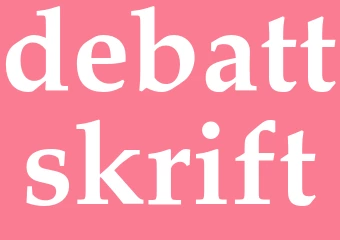 Synonym debattskrift