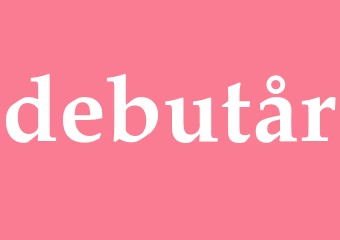 Synonym debutår
