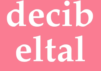 Synonym decibeltal