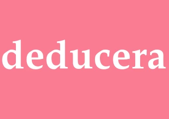 Synonym deducera