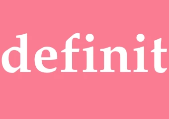 Synonym definit
