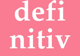 Synonym definitiv