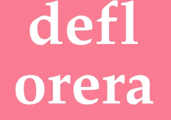 Synonym deflorera
