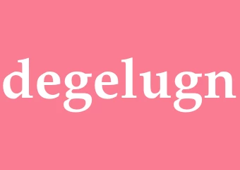 Synonym degelugn