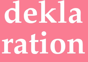 Synonym deklaration