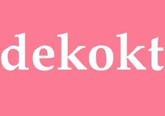 Synonym dekokt