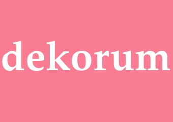 Synonym dekorum