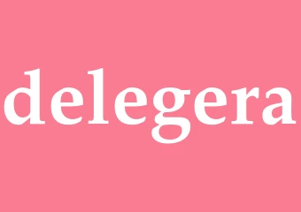 Synonym delegera