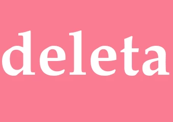 Synonym deleta