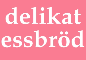 Synonym delikatessbröd