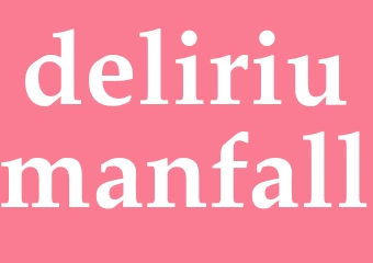 Synonym deliriumanfall
