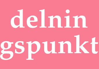 Synonym delningspunkt