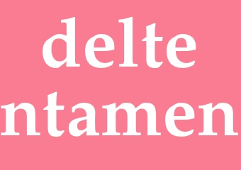 Synonym deltentamen