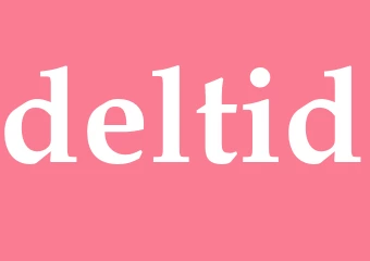 Synonym deltid