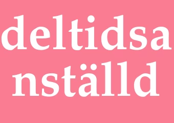 Synonym deltidsanställd