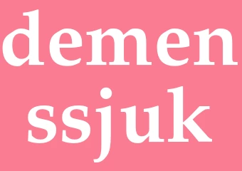Synonym demenssjuk