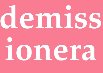 Synonym demissionera