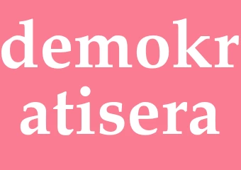 Synonym demokratisera