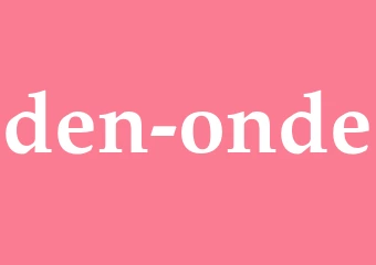 Synonym den onde