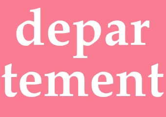 Synonym departement