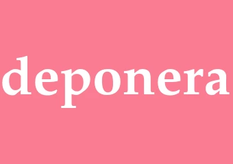 Synonym deponera