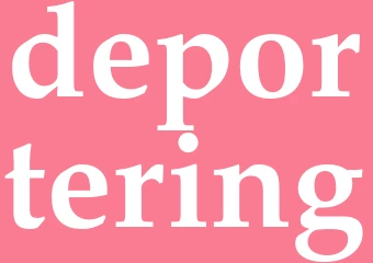 Synonym deportering