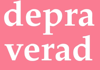 Synonym depraverad