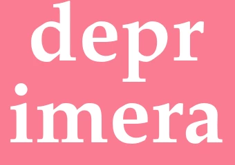 Synonym deprimera