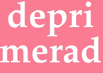 Synonym deprimerad