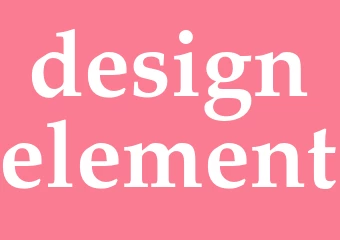 Synonym designelement