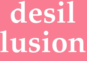 Synonym desillusion