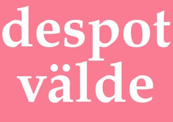 Synonym despotvälde