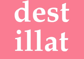 Synonym destillat