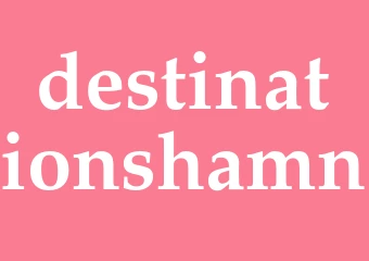 Synonym destinationshamn
