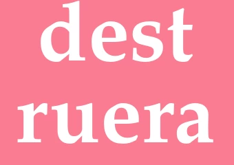 Synonym destruera