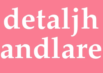 Synonym detaljhandlare