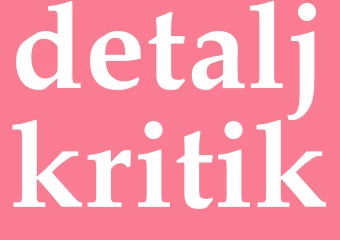 Synonym detaljkritik
