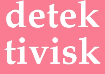 Synonym detektivisk