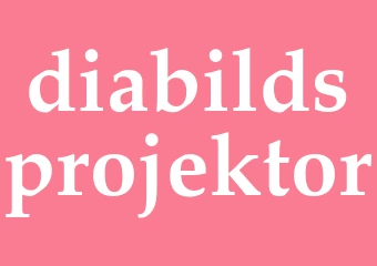 Synonym diabildsprojektor
