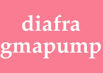 Synonym diafragmapump