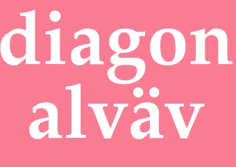 Synonym diagonalväv
