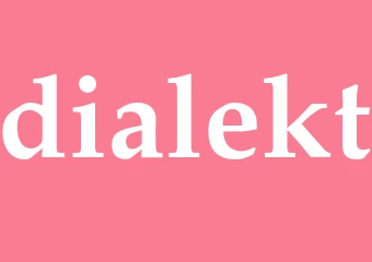 Synonym dialekt