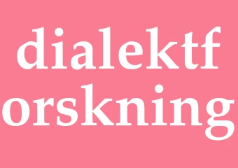 Synonym dialektforskning