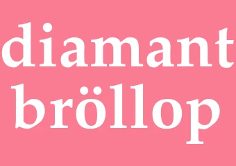 Synonym diamantbröllop