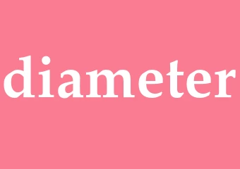 Synonym diameter
