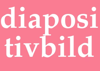 Synonym diapositivbild