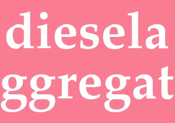 Synonym dieselaggregat