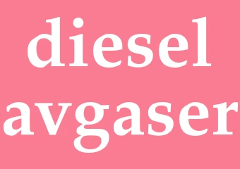 Synonym dieselavgaser