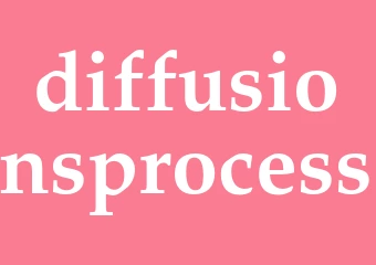 Synonym diffusionsprocess