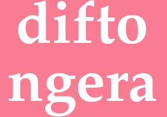 Synonym diftongera